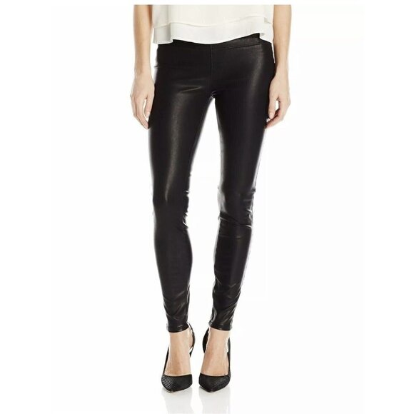 BLANKNYC Pants - BLANK NYC Black Vegan Leather & Suede Leather Pants Leggings Women's 24 NWTS (k)